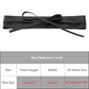 INSPIRE CHIC Women's Faux Leather Bowknot Wrap Around Wide Waistband Obi Belts 1 Pc - 4 of 4