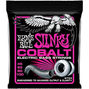 Ernie Ball 2734 Cobalt Super Slinky Electric Bass Strings - 1 of 2