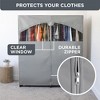 Hold N' Storage - Portable Wardrobe Closet with Metal Hanging Rod - 2 of 4
