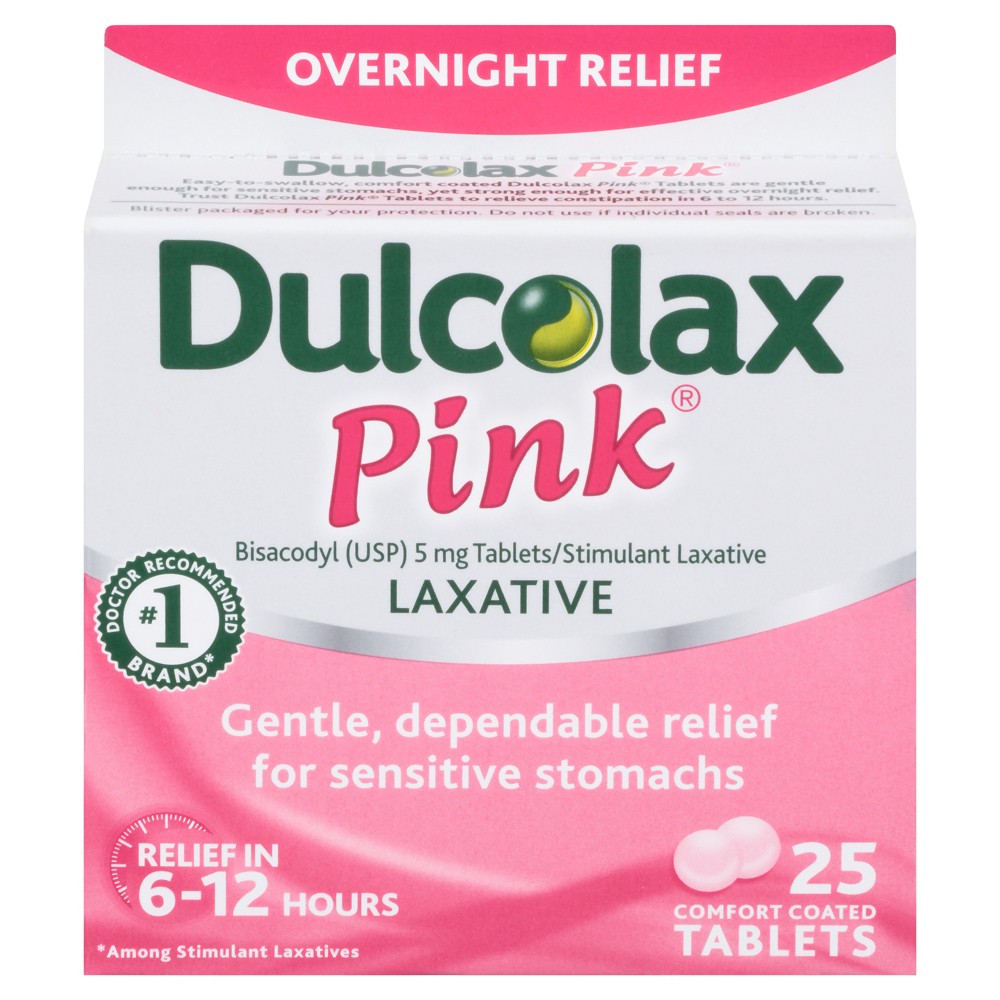 UPC 681421029056 product image for Dulcolax Laxative Tablets for Women - 25 Count | upcitemdb.com