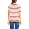 Lands' End Women's Cotton Relaxed Short Sleeve Crew Neck T-Shirt - 2 of 3