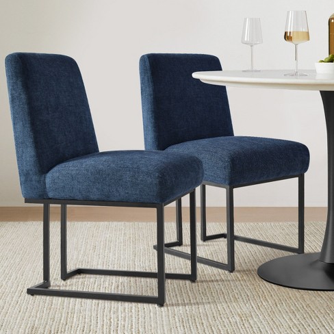 Target blue 2025 dining chairs