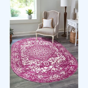 Unique Loom    Richmond Medallion Area Rug - 1 of 4