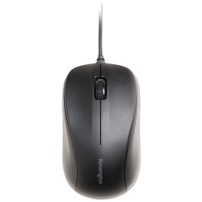 KENSINGTON Wired USB Mouse for Life Left/Right Black 72110