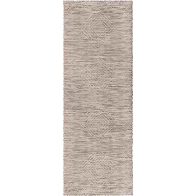 Mark & Day Craailo 2'6"x7'3" Runner Woven Indoor and Outdoor Area Rugs Brick