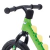 RoyalBaby Dinosaur 12 Inch Lightweight Magnesium Alloy Frame Toddler Kids Balance Bicycle with Adjustable Seat for Boys and Girls Ages 3 to 5 - 4 of 4