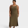 Women's Ribbed Tank Dress - Auden™ - 3 of 3