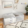 Akoasm Dog Whelping Box & Newborn Puppy Playpen With Anti-Water Pee Pad & Adjustable Doors For Small, Medium & Large Breed Dogs - 2 of 4
