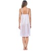 Casual Nights Women's Satin Lace Camisole Nightgown - 4 of 4