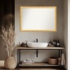 Amanti Art Owen Gold Non-Beveled Wood Framed Bathroom Vanity Wall Mirror - 4 of 4