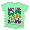 Simply Sage Market Let The Good Times Roll Mardi Gras Garment Dyed Tee - 2 of 4