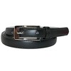 CTM Women's Skinny Leather Dress Belt (Pack of 2) - 4 of 4