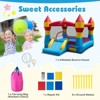 Infans 3-in-1 Kids Bouncer w/Slide Large Jumping Area & Basketball Hoop Blower Excluded - 3 of 4