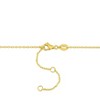 EVERLY JEWELRY  |  Yellow Plated Sterling Silver Freshwater Cultured Pearl & Blue Sapphire, Garnet, Green Onyx Bead Y Necklace - 2 of 4
