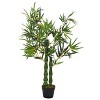 vidaXL Artificial Plant Bamboo with Pot Green 63" - 4 of 4