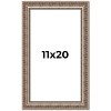 PosterPalooza | Ornate Gold Picture Frame - UV Acrylic, Foam Board Backing, Hanging Hardware - 2 of 4