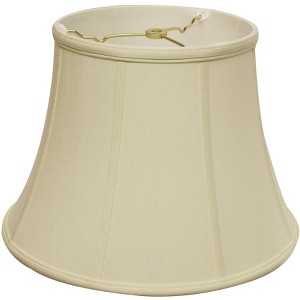 Vynxaria Lampshades: Egg Slant Modified Bell Softback Shade, 10" x 16" x 12" with Washer Fitter - 1 of 4