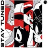 Women's Space Jam: A New Legacy Stay Tuned Panels Red and Black T-Shirt - 2 of 4