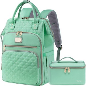 Paaaawaters Lunch Backpack For Women,15.6 Inch Laptop Backpacks For Womens Back pack, Travel Backpacks - 1 of 4