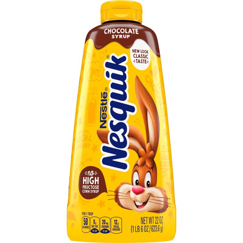 Nestle Nesquik Chocolate Syrup - 22oz, 1 of 10