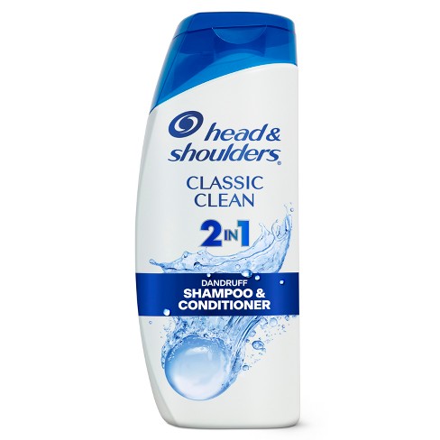 Head & Shoulders 2-in-1 Dandruff And Conditioner, Anti-dandruff Treatment, Classic Clean For Daily Use, Paraben-free - 20.7 Fl Oz : Target
