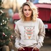 Holiday Vibes Reindeer Rides Ugly Sweater - Women's Graphic Sweatshirt - 3 of 4