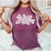 Simply Sage Market Women's Mom Sunflowers Short Sleeve Garment Dyed Tee - 2 of 2