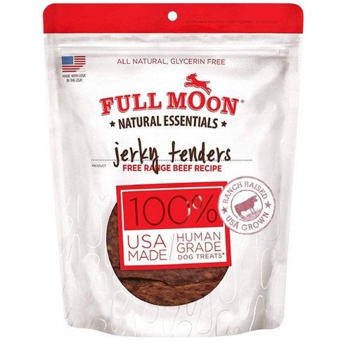 Full moon chicken deals jerky dog treats