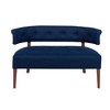 Jennifer Taylor Home Jared Roll Arm Tufted Bench Settee - 2 of 4