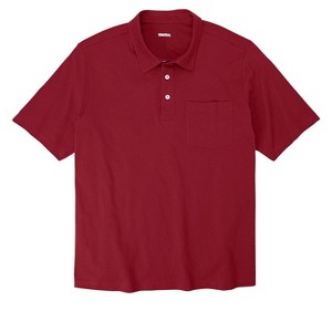 KingSize Shrink-Less Lightweight Polo - 1 of 4