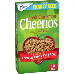 General Mills Family Size Apple Cinnamon Cheerios Cereal - 19oz
