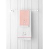Togas Funny Rabbits Pink Hand Towel - 2 of 3