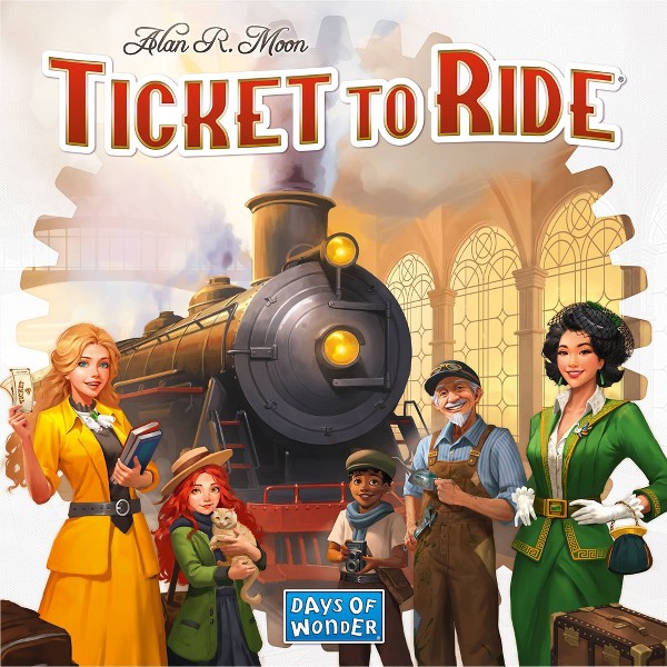 Asmodee Ticket to Ride - Juego de mesa renovado: Juego de estrategia y guerra, de 2 a 5 jugadores, 30-60 minutos, enfoque en geografía 3