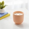 2-Wick Ceramic Jar Candle Luminous Peach 13.5oz - Room Essentials™ - 2 of 4