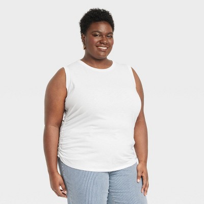 Women's Ruched Tank Top - Universal Thread™