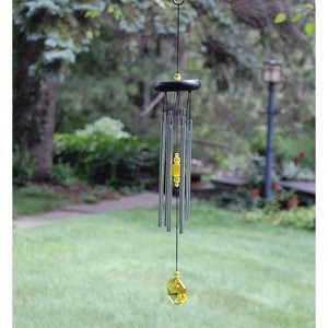 Woodstock Wind Chimes Signature Collection  Woodstock Chakra Chime  17'' Wind Chime for Outdoor Garden DÃƒÂ©cor - 1 of 4
