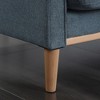 3-Seater Stylish Sofa with Waterproof Polyester Fabric, USB Charging Port and High-Density Foam Cushion - 3 of 4