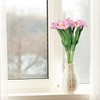 REGALWOVEN Realistic Appearance Home Decor Polyurethane Artificial Tulip Flowers 19.7" 10 Pcs - 4 of 4