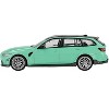 BMW M3 M Performance Touring Mint Green with Black Top Limited Edition 1/64 Diecast Model Car by Mini GT - 3 of 4