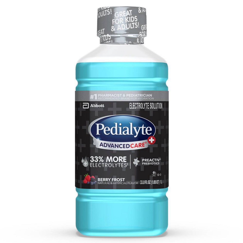 Photos - Baby Food Pedialyte AdvancedCare Plus Electrolyte Solution Hydration Drink - Berry F