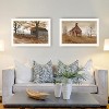 2Piece Vignette Back to School, Old Country Road White Framed Wall Art for Living Room,Wall Art Print for Home Decor by Billy Jacobs - 3 of 4