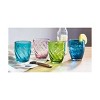 tag 12 oz. Optic Everything Glass Solid Aqua Dishwasher Safe Beverage Glassware  Dinner Party Wedding Resturant - 2 of 3