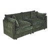NicBex 77.2 Inch Modern Loveseat Couch 2-Seater Sofa with 2 Arm Pillows and 2 Throw Pillows for Living Room,Apartment,Bedroom - 2 of 4