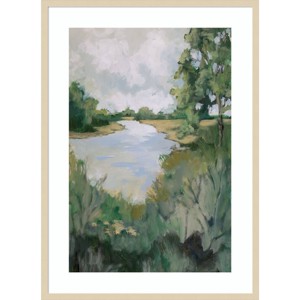 Amanti Art Earth and Sky VII by Mary Parker Buckley Wood Framed Wall Art Print - 1 of 4