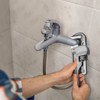 VEVOR 3-Piece Pipe Wrench Set, 10" 14" 18" Aluminum Straight Pipe Wrench, Adjustable Plumbing Wrench, with High Strength Jaw, Silver - 2 of 4