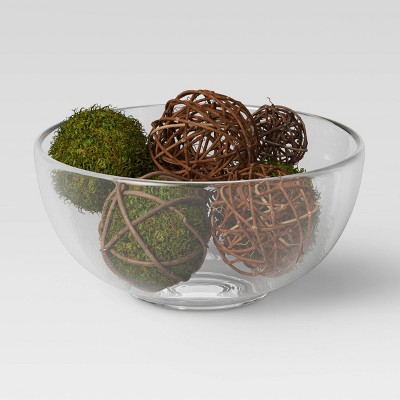 Photo 1 of 2 Pack - 8pc Decorative Wrapped Moss Ball Filler - Threshold [16pc Together] 