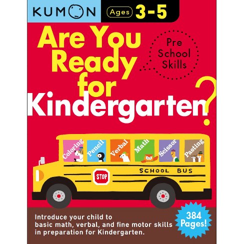 Are You Ready For Kindergarten Preschool Skills Arkw Book 1 By Kumon Publishing Paperback Target