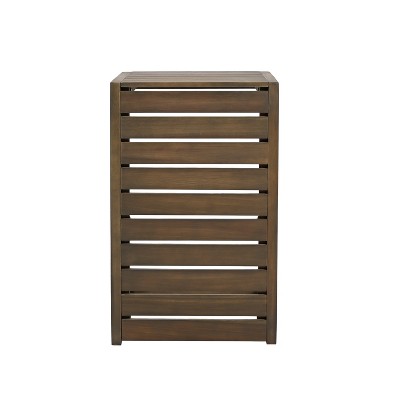 Christopher Knight Home Grein C-shape Acacia End Table