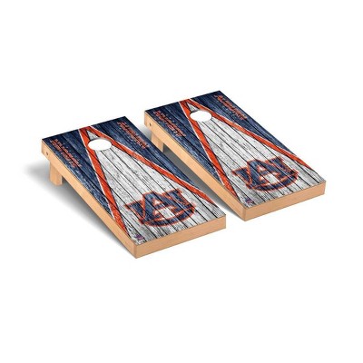 NCAA Auburn Tigers Premium Cornhole Board Triangle Weathered Version