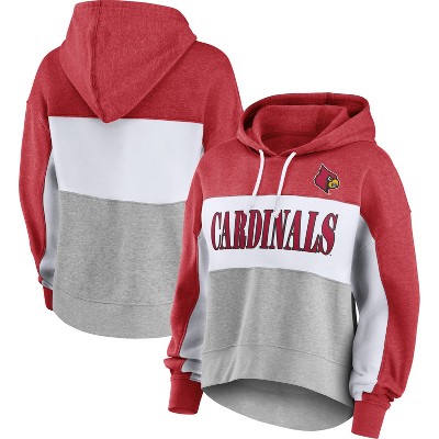 NCAA Louisville Cardinals Women's Color Block Hoodie